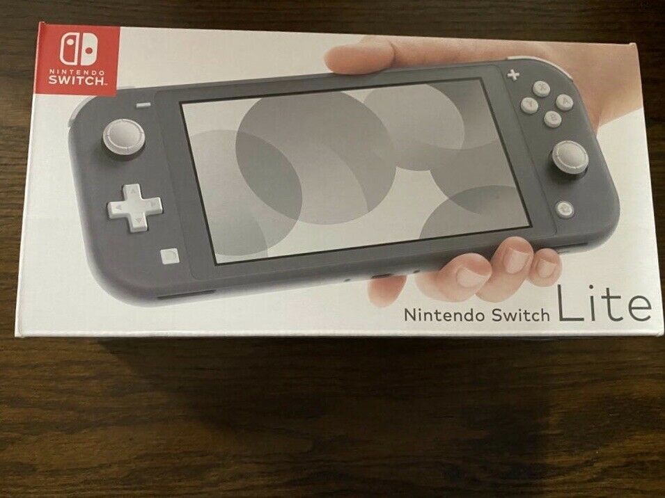 Nintendo Switch Lite GRAY Brand New In Box Portable Handheld Console